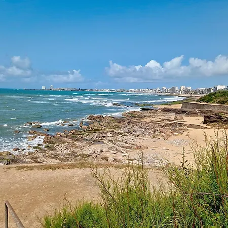Alcove - Face Au Chenal, 50m Plage/port, 700m Centre-ville, Capacite 3 Pers., Confort Moderne - Fr-1-331-202 莱萨布勒-多洛讷