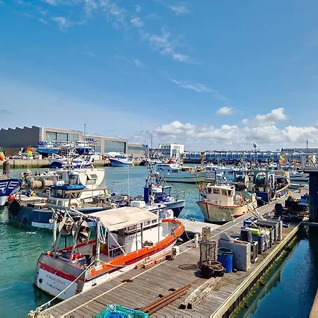 Alcove - Face Au Chenal, 50m Plage/port, 700m Centre-ville, Capacite 3 Pers., Confort Moderne - Fr-1-331-202 * 莱萨布勒-多洛讷